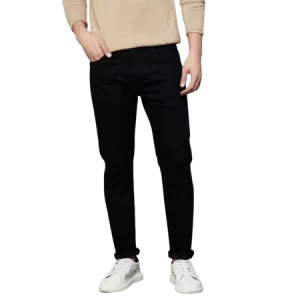 Slim Fit Black Jeans