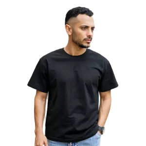 Classic Black Cotton T-Shirt