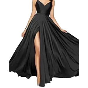 Elegant Black Maxi Dress